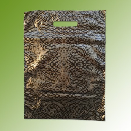 Griffloch-Tragtaschen, 30 x 39 cm, Sujet "WABEN"