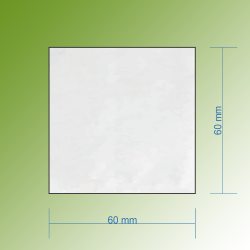 Sachets plats en PE, 60 x 60 x 0.05 mm, transparent